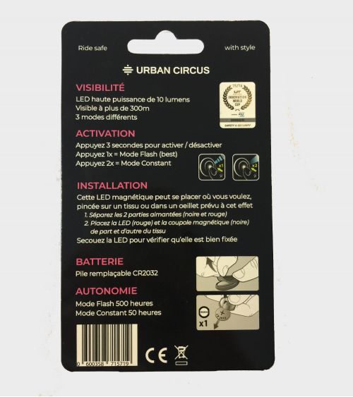 LED fixation magnétique